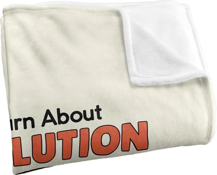 Produktbild Steven Rhodes Learn About Evolution Decke Weiche Haptik (147.32 x 91.44 cm)