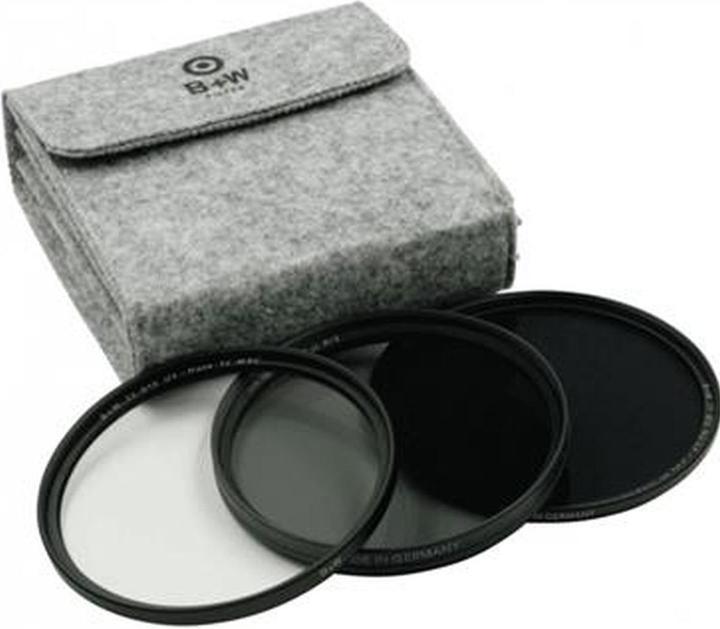 Image du produit B+W Kit de démarrage créatif (72 mm, Filtre gris neutre, Filtre UV, Filtres de couleur)