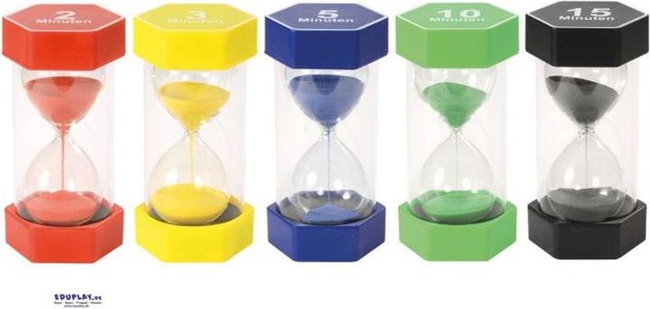 Actual product image Eduplay Giant hourglass set 2, 3, 5, 10, 15 minutes