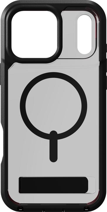 Produktbild Zagg Case für Apple iPhone 17 Pro Max Rainier Snap mit Kickstand smoke black (Apple iPhone 17 Pro Max)