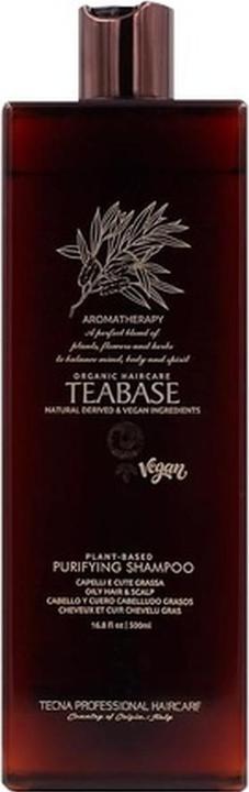 Actual product image Tecna Teabase Aromatherapy Purifying Shampoo 500ml (Liquid shampoo, 500 ml)