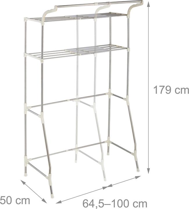 Actual product image Relaxdays Washing machine shelf