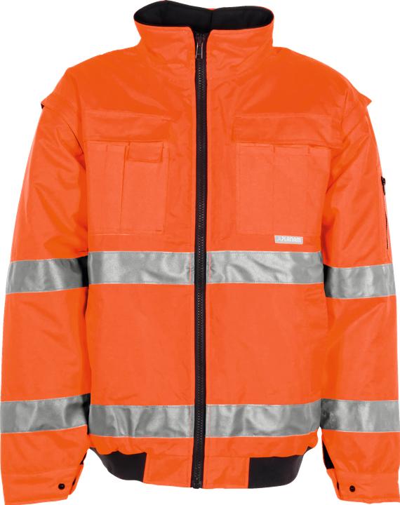 Actual product image Planam High visibility pilot jacket uni orange L (L)