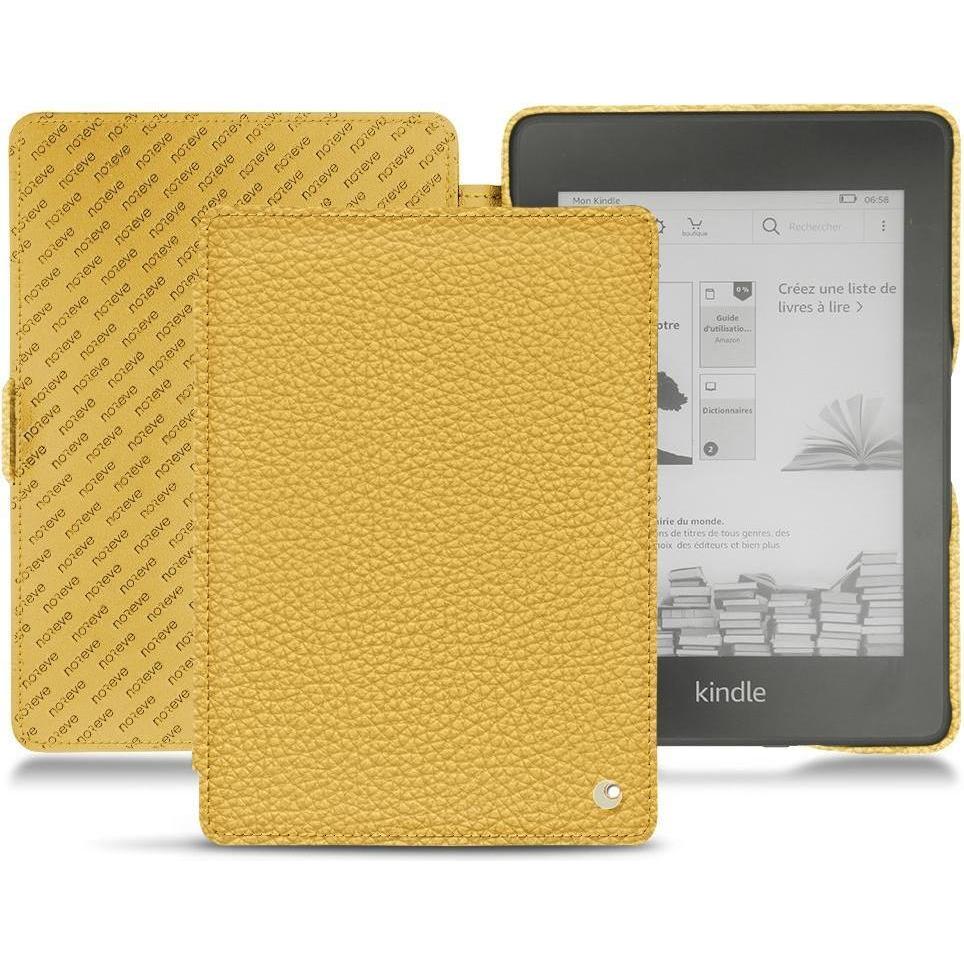Thumbnail - Noreve Lederschutzhülle horizontal (Kindle Paperwhite 2018), Tablet Hülle, Orange