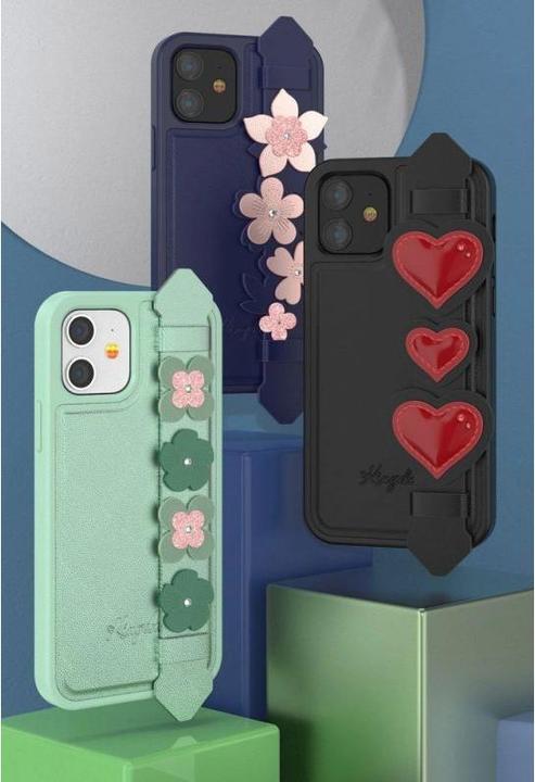 Image du produit Kingxbar L'étui Sweet Series est décoré de cristaux Swarovski originaux pour l'iPhone 12 Pro (Apple iPhone 12, Apple iPhone 12 Pro)