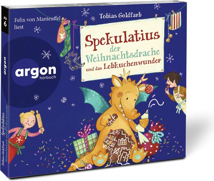 Produktbild Spekulatius der Weihnachtsdrache und das Lebkuchenwunder (Tobias Goldfarb, Deutsch)