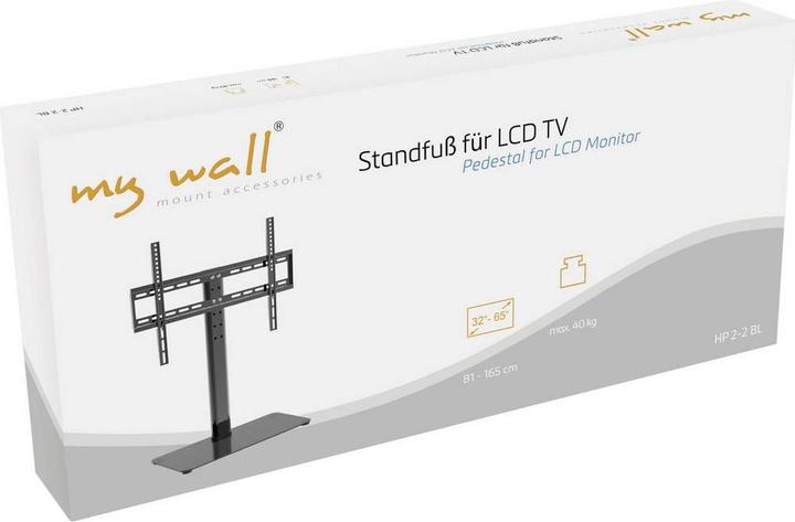 Actual product image myWall HP2-2 B (40 kg, 12" - 65")