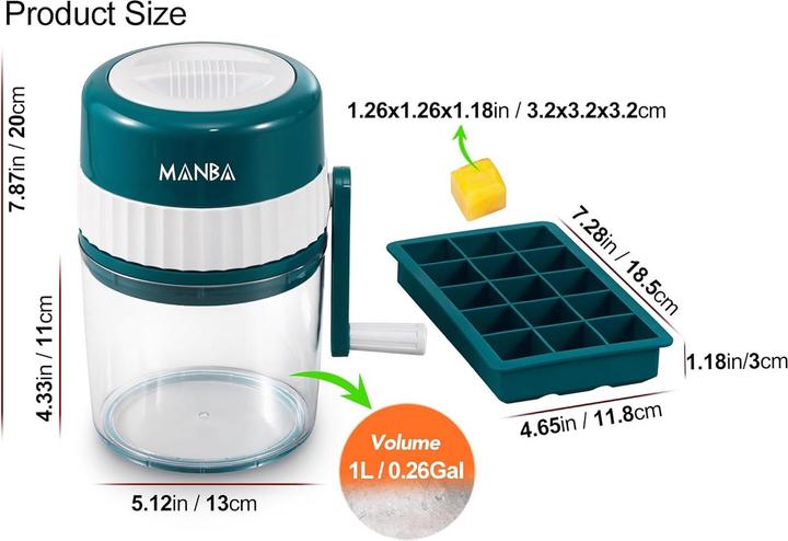 Produktbild Manba Slushy Maker und Slush Eismaschine
