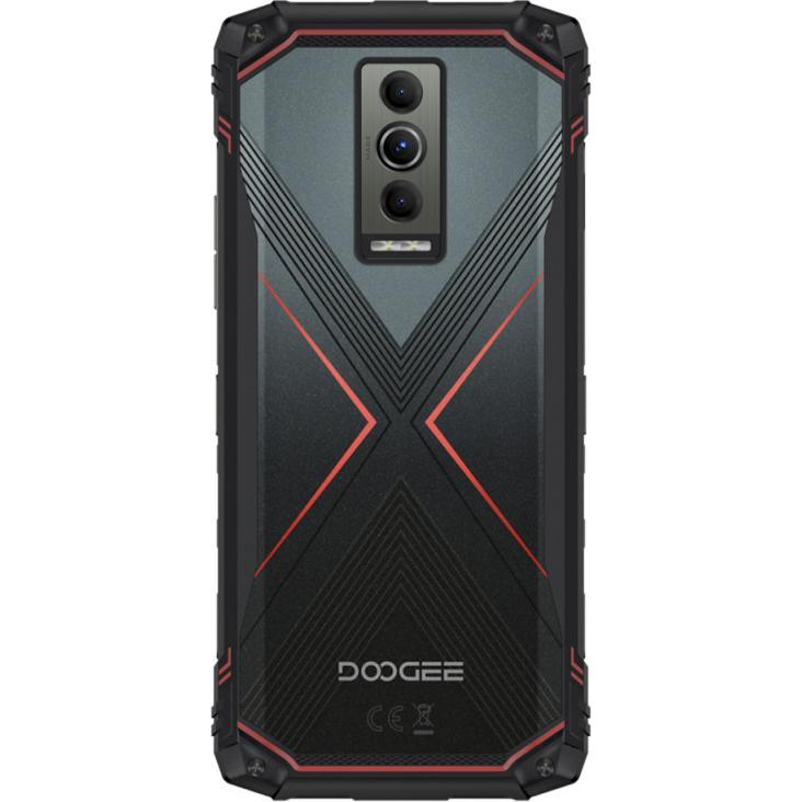 Doogee Blade 10 Pro Energy (NFC - 6.56" - 256 Go, 6 Go RAM) Noir / Rouge (256 GB, Noir / Rouge, 6.56"), Smartphone, Rosso, Nero