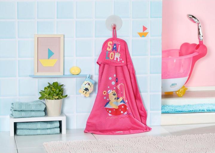 Produktbild Baby Born Bath Kapuzenhandtuch & Schwamm