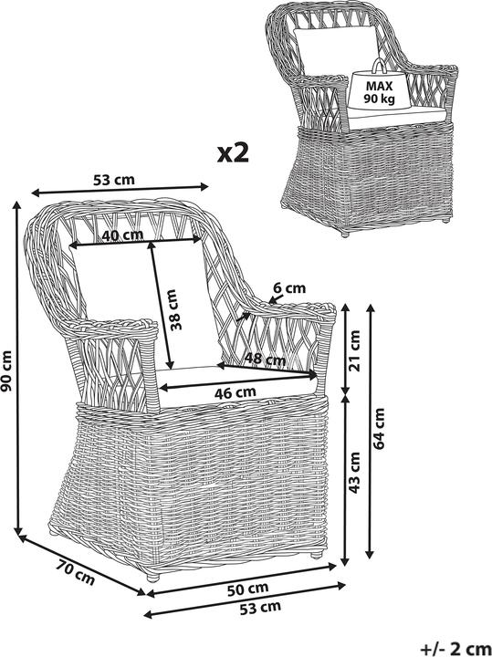 Produktbild Beliani Maros Ii