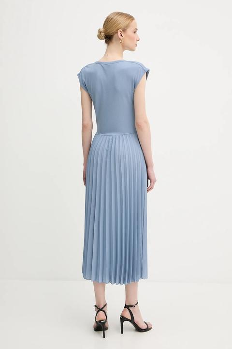 Image du produit Tommy Hilfiger Robe Midi Cintrée Évasée (M)