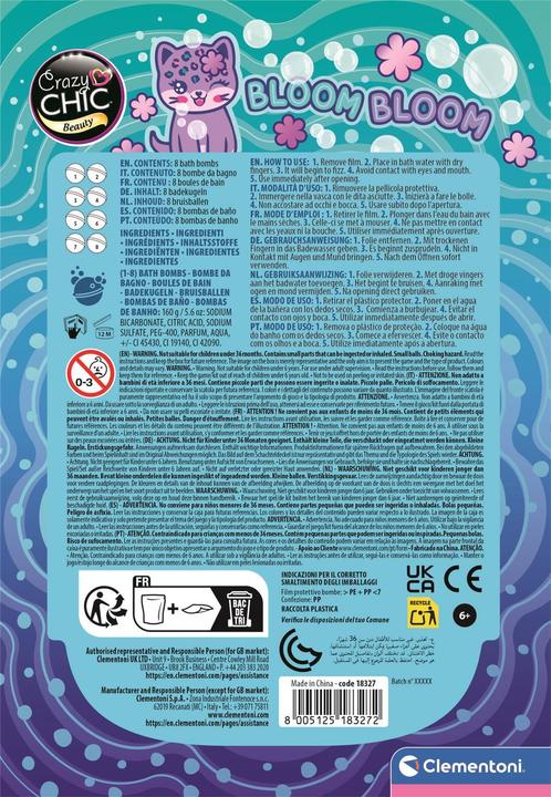 Produktbild Clementoni BloomBloom Badebomben (Badekugeln, 200 g)