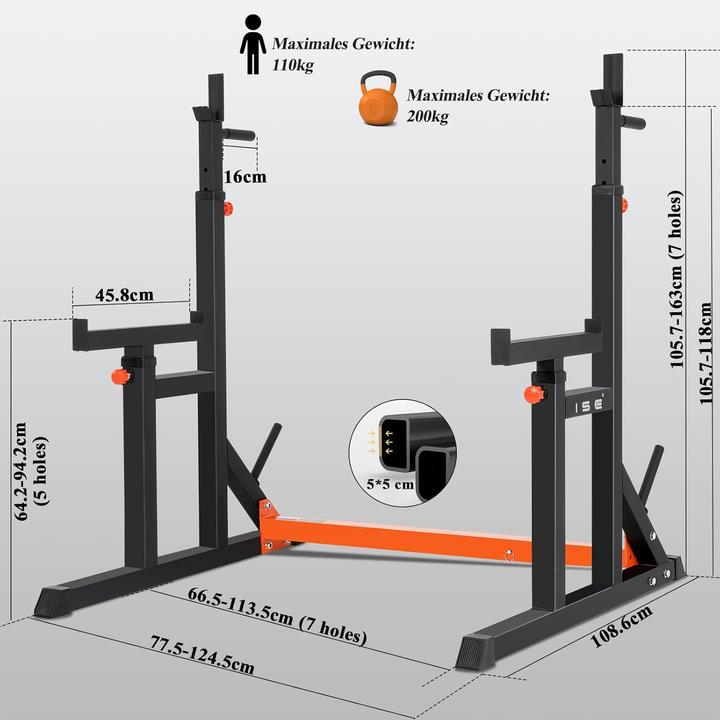 Produktbild ISE Hantelständer Squat Rack