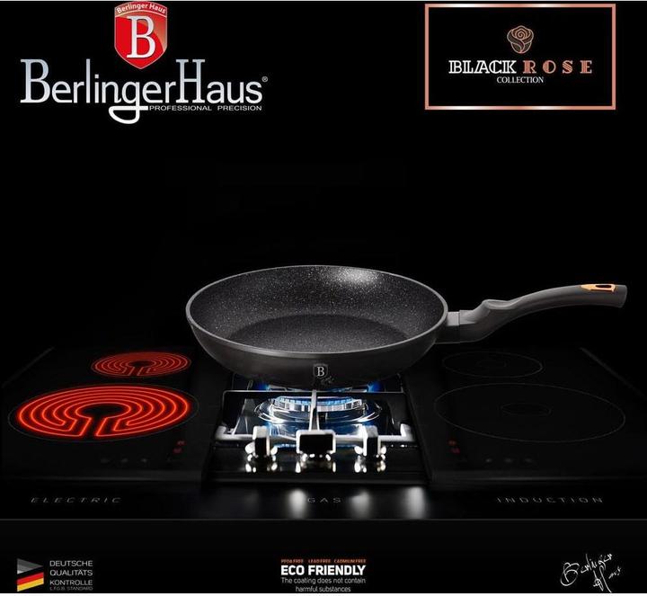 Produktbild BerlingerHaus Bratpfannen-Set Marmorbeschichtung (Pfannenset + Topfset, Aluminium)