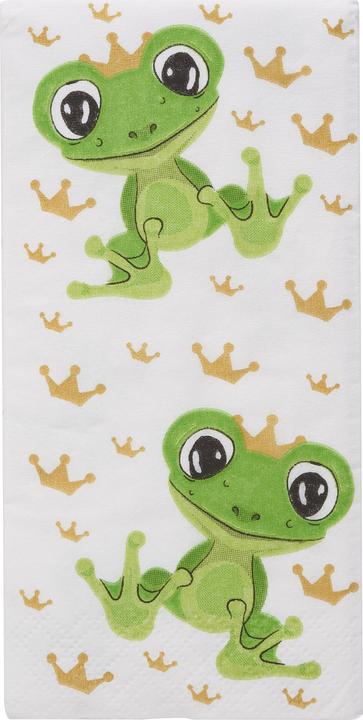 Actual product image Paper + Design Frog Prince" paper handkerchiefs