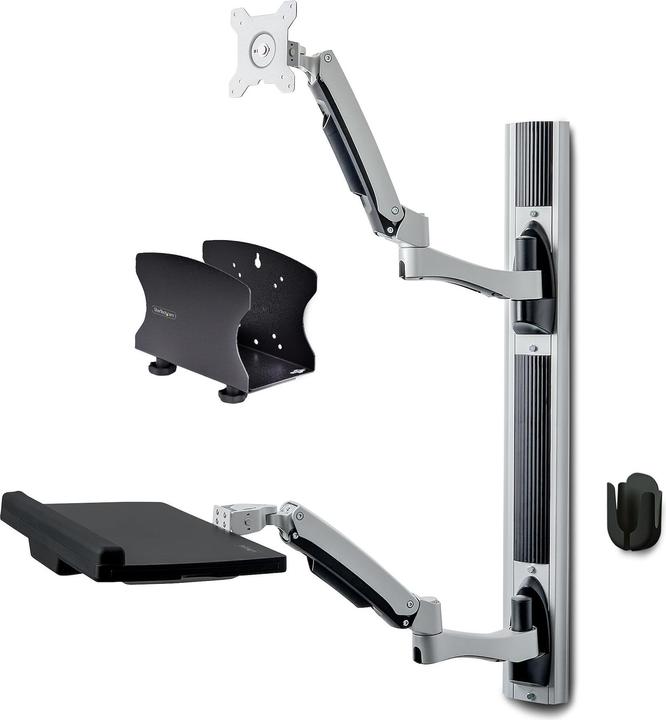 StarTech COM Workstation wall mount VESA mount for 32 monitor 10kg swivelling monitor mount (Wall, 32", 10 kg)