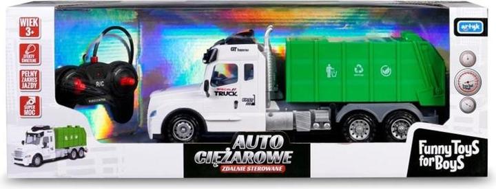 Productafbeelding Artyk Auto ciężarowe śmieciarka R/C Toys for Boys