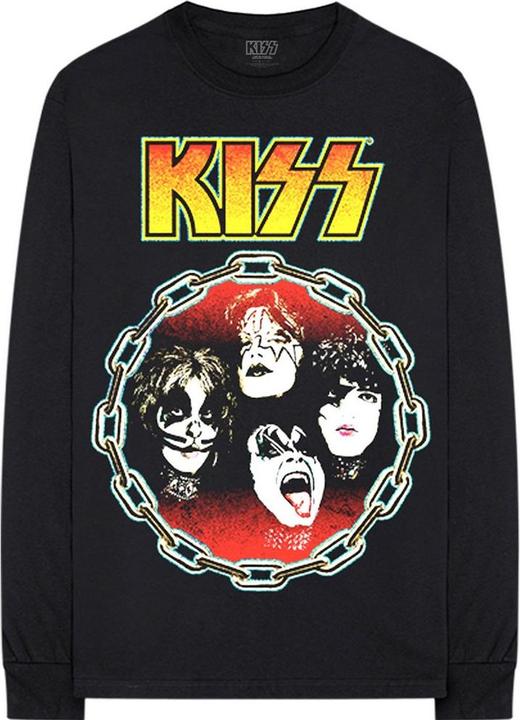 Immagine prodotto KISS Maglietta a maniche lunghe in cotone per adulti You Wanted The Best (S)