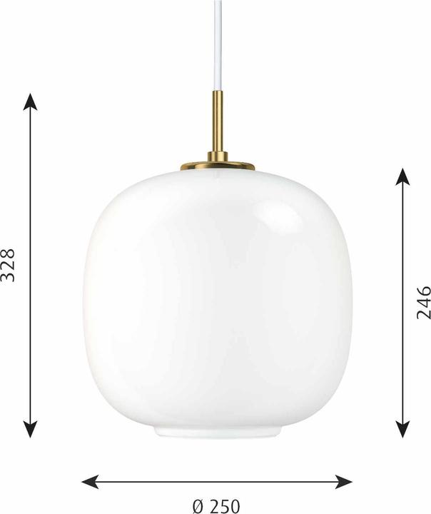 Actual product image Louis Poulsen VL45 Radio Pendant Light (E27)
