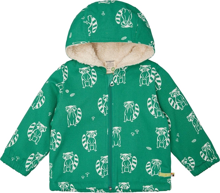 loud + proud Wasserabweisende Jacke mit Teddyfutter