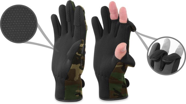 Actual product image Normani Neopren-Anglerhandschuhe Wahoo - 1681 (M)