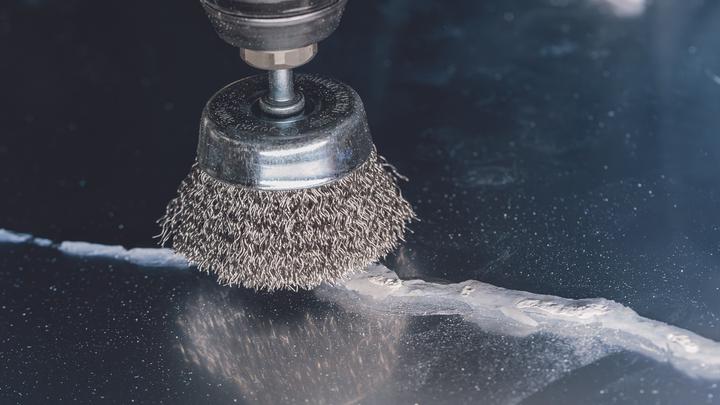 Actual product image Bosch Professional Zubehör PRO Metal clean cup brush, straight shaft, 70 x 0.2 mm (120)