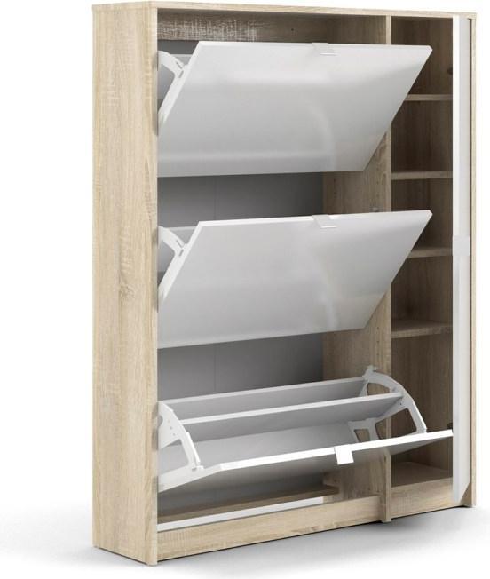 Produktbild Tvilum Schuhschrank Shane (99 x 24 x 124 cm)