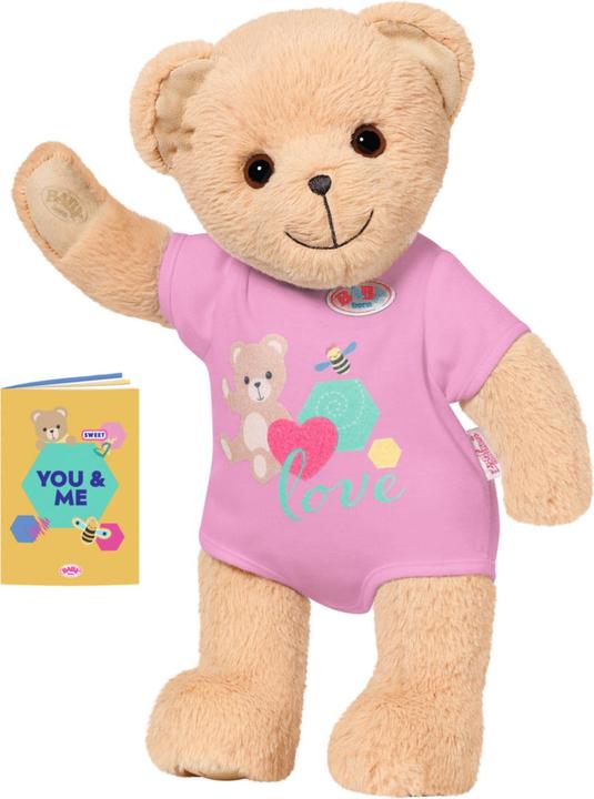 Produktbild Zapf Creation BABY born Teddy pink (17.30 cm)