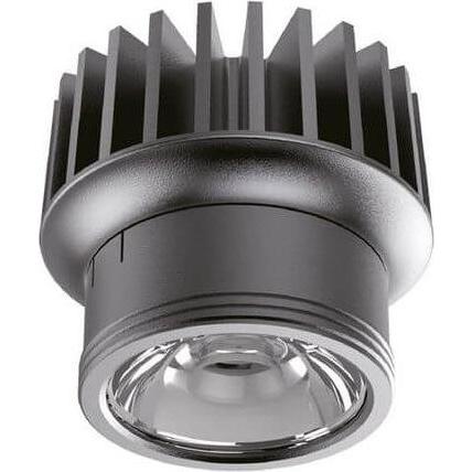 Ideal lux, Wandleuchte + Deckenleuchte, DYNAMIC LED Einbauleuchte 10W ⌀65mm Schwarz warmweiss 208541 (970 lm)