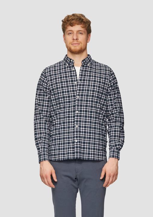 Image du produit S.Oliver Hemd Regular Fit: Kariertes Hemd mit Button-Down-Kragen (XXL)