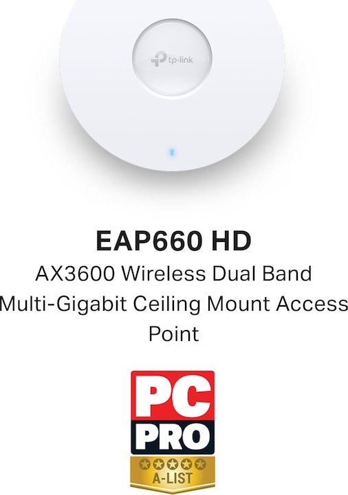 Productafbeelding TP-Link AP Omada AX3600 Plafond/Wand EAP660 HD (2402 Mbit/s)