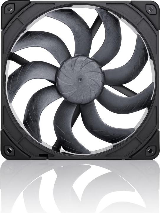 Productafbeelding Noctua NF-A14x25 G2 PWM Sx2-PP chromax.black Gehuselfter 140 mm (2 Stck) (140 mm, 2 x)