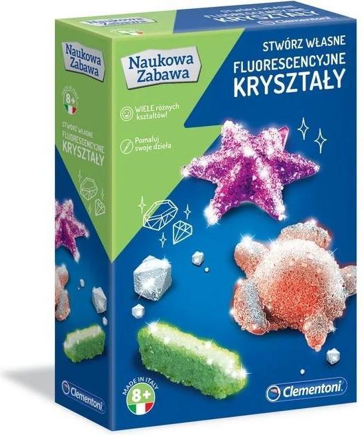 Actual product image Clementoni Fluorescent crystals