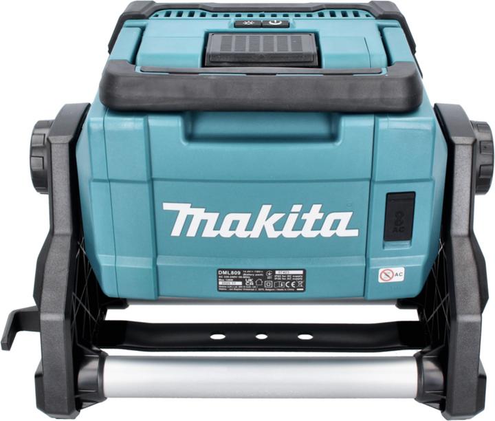 Produktbild Makita DML 809 RM1 Akku LED Baustrahler 18 V 10000 lm + 1x Akku 4,0 Ah + Ladegerät (10000 lm)