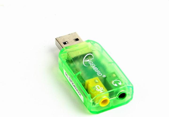 Productafbeelding Gembird GELUIDSKAART USB EXT. VIRTUS/SC-USB-01 - Geluidskaart (USB)