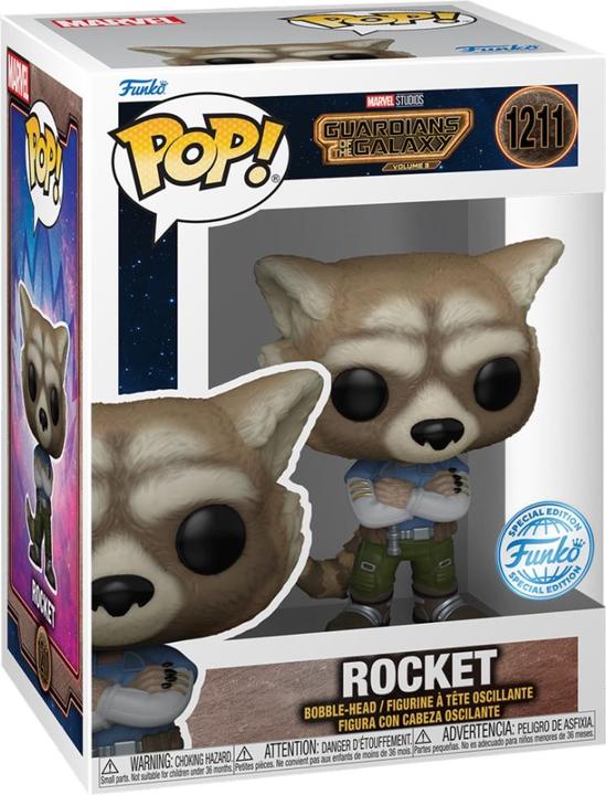 Actual product image Funko POP! - Guardians of the Galaxy Vol. 3: Rocket - Special Edition