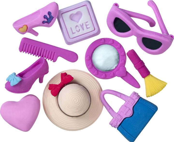 Produktbild Linex Radiergummi-Set Girls 3D