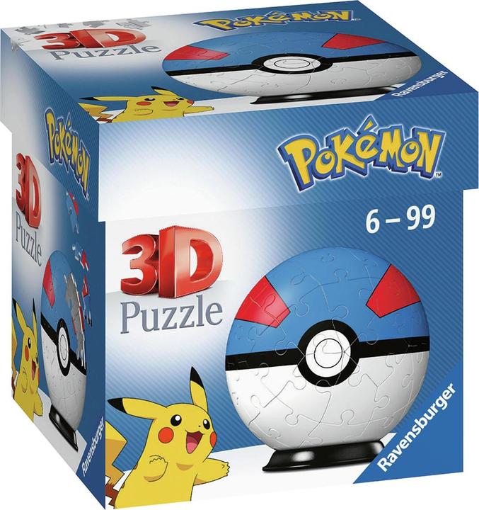Immagine prodotto Ravensburger Pokémon Pokéballs Superball (54 pezzi)