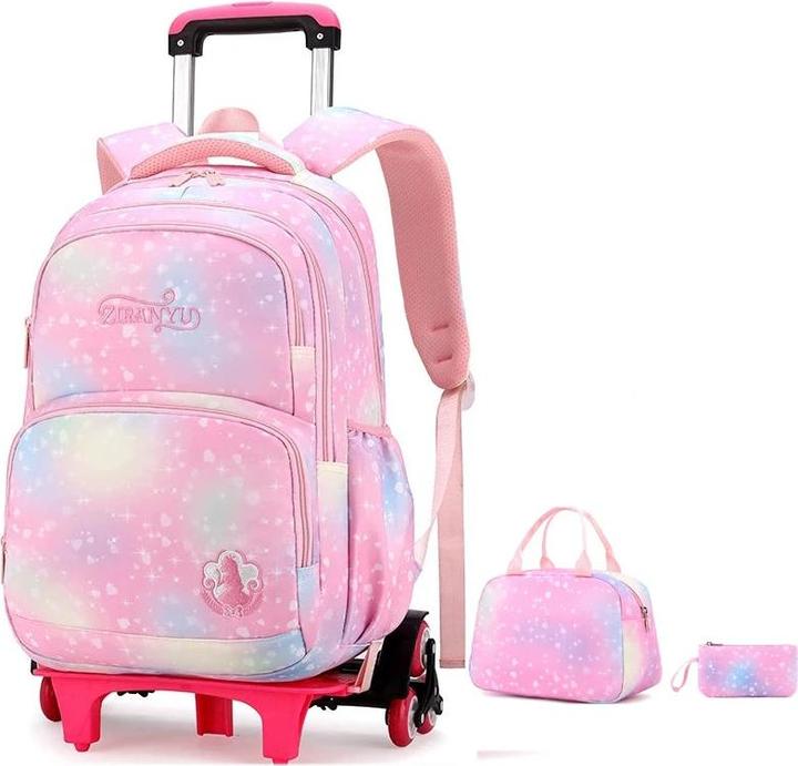 Image du produit Only-Bags.Store Kinderrucksack mit Stickerei, modische und vielseitige Schultasche für den Kindergarten