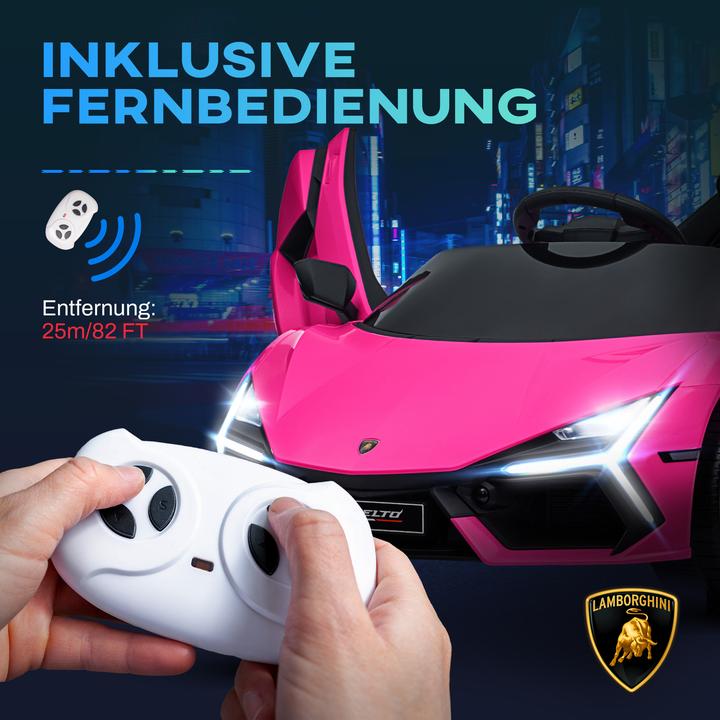 Actual product image Aiyaplay Kinder Elektroauto Kunststoff, Stahl Rosa