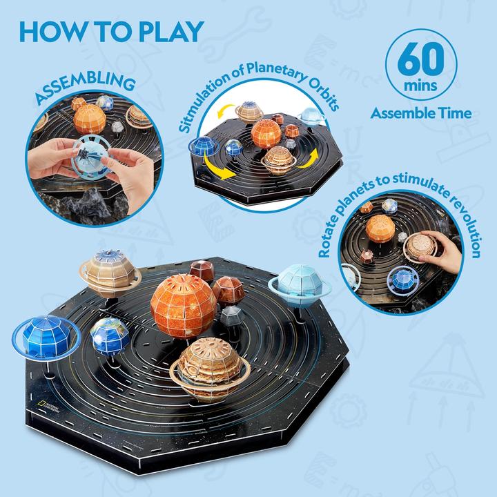 Image du produit Cubicfun Unser Sonnensystem