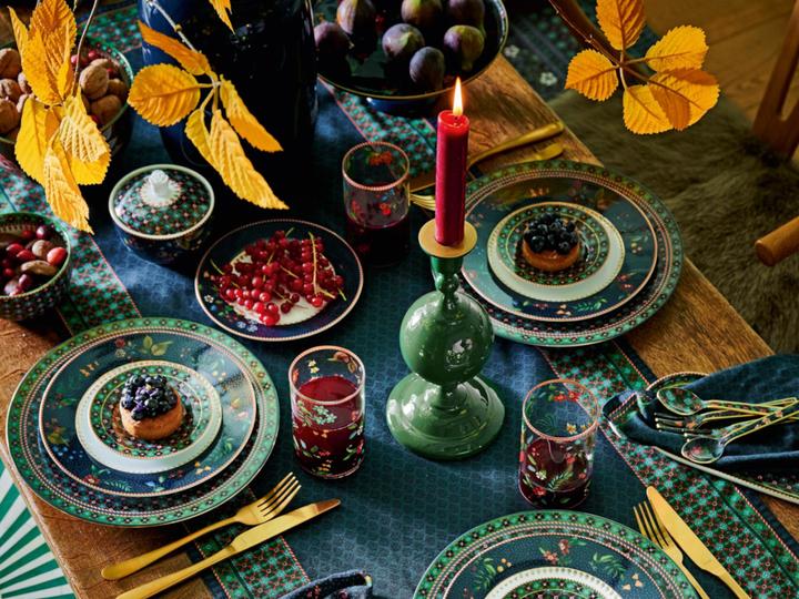 Produktbild PIP Studio Berry Blues Tablett blau 24x9cm