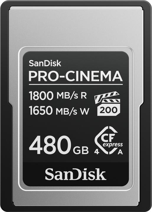 Produktbild Sandisk PRO-CINEMA CFexpress (480 GB, CFexpress Typ A)
