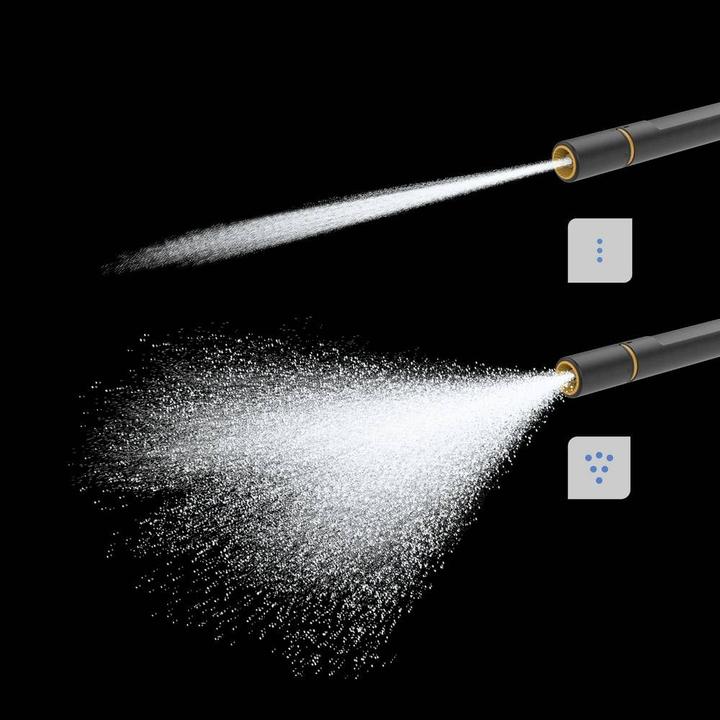 Image du produit Fiskars Lance d'arrosage à 2 fonctions, Tête de buse pivotante SoftGrip, Contrôle du débit avec régulateur