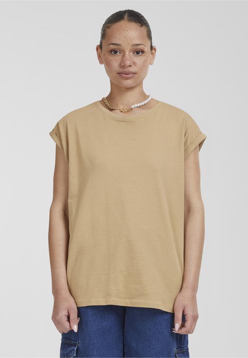Actual product image Urban Classics Ladies Extended Shoulder Tee (M)