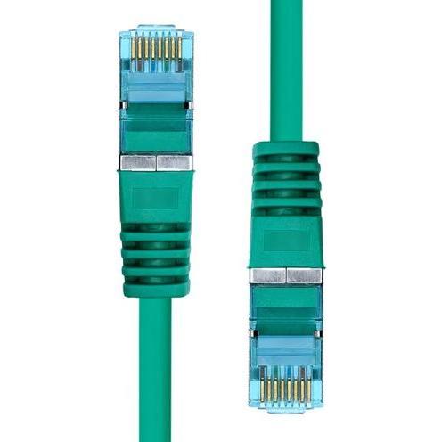 Thumbnail - ProXtend S/FTP CAT6A LSZH AWG 26 CU Green 1M (S/FTP, CAT6a, 1 m), Netzwerkkabel