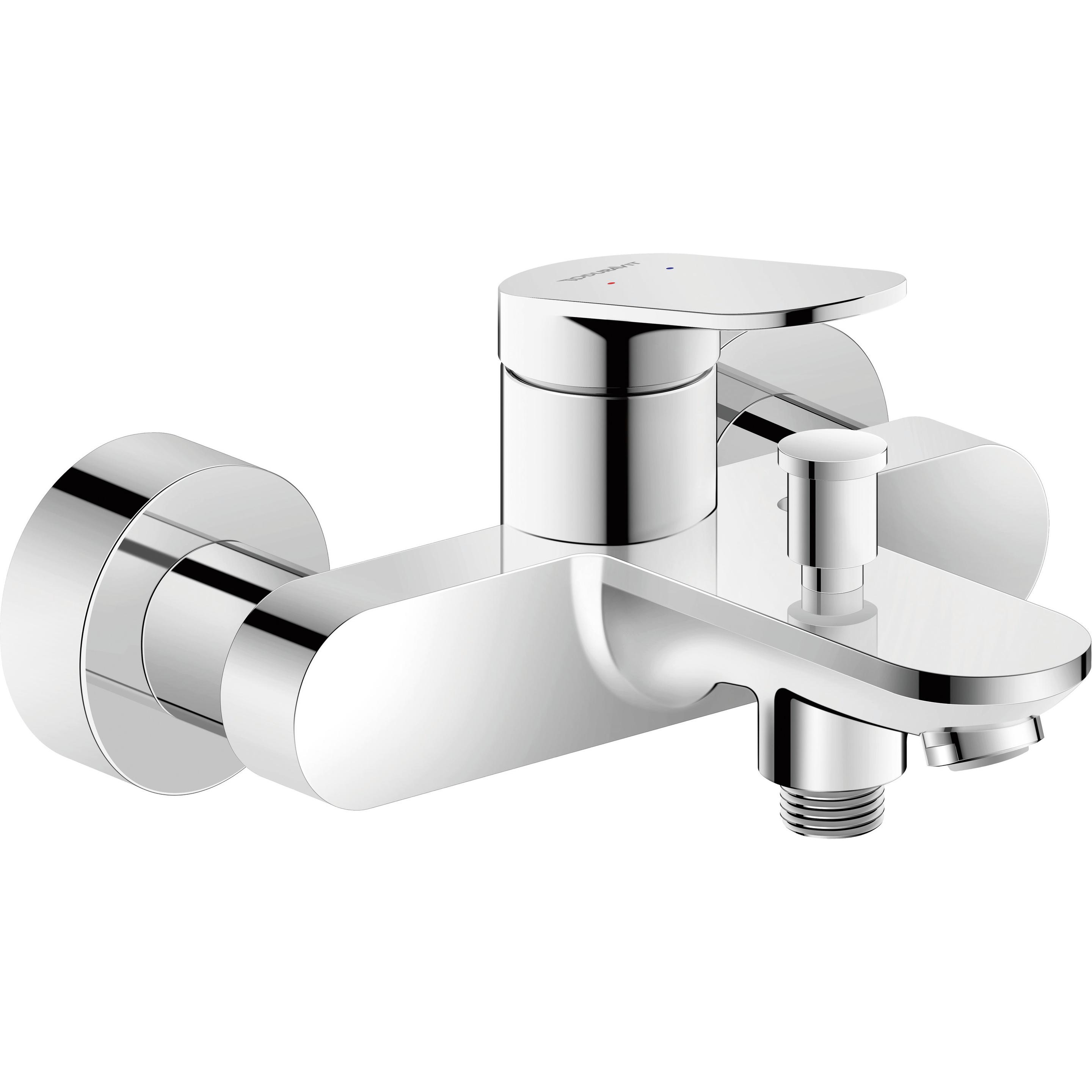 Duravit, Badarmatur, Wave Einhebel-Wannenmischer Aufputz