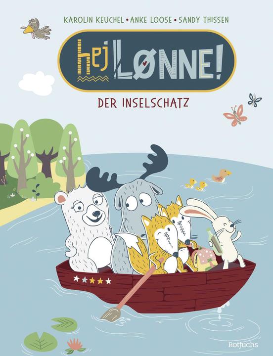 Produktbild Rotfuchs Hej Lønne! Der Inselschatz (Deutsch)