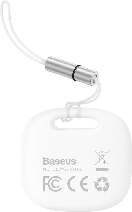 Actual product image Baseus T2 Pro Smart GPS Locator for Baby Bag Keys White (FMTP000002) (Android, iOS)